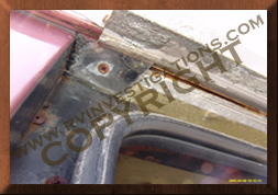 Motorhome/RV Compartment Door Rust